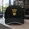 1pc Papa Bee Beethemed Baseball Cap For Adjustable Duckbill Hat With Bee Lightweight Suitable For Concerts Parties Birth
