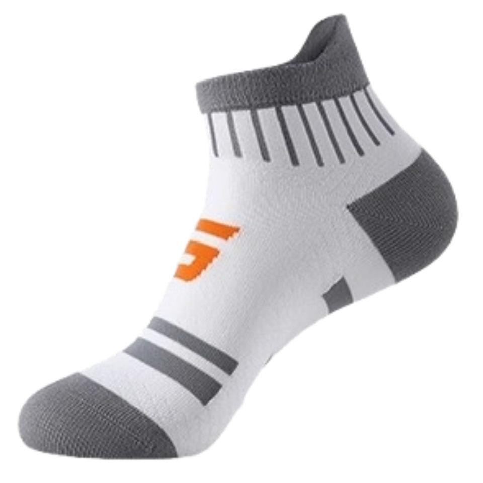 Men's Non-slip Marathon Running Socks, Short, Large Size, for Spring/Autumn, Training, and Mountaineering Sports
