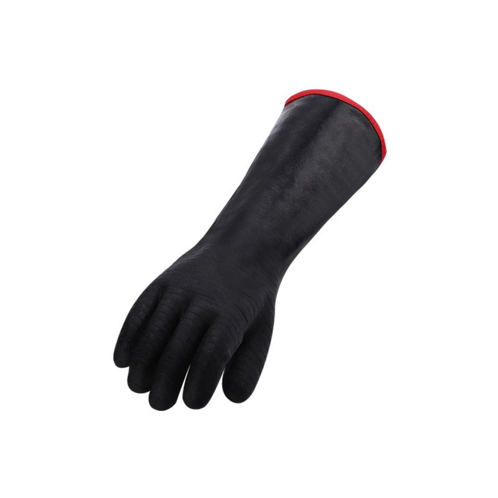 Waterproof BBQ Gloves Oil Resistant Grill Gloves Easy to Clean Oven Mitts  Grilling