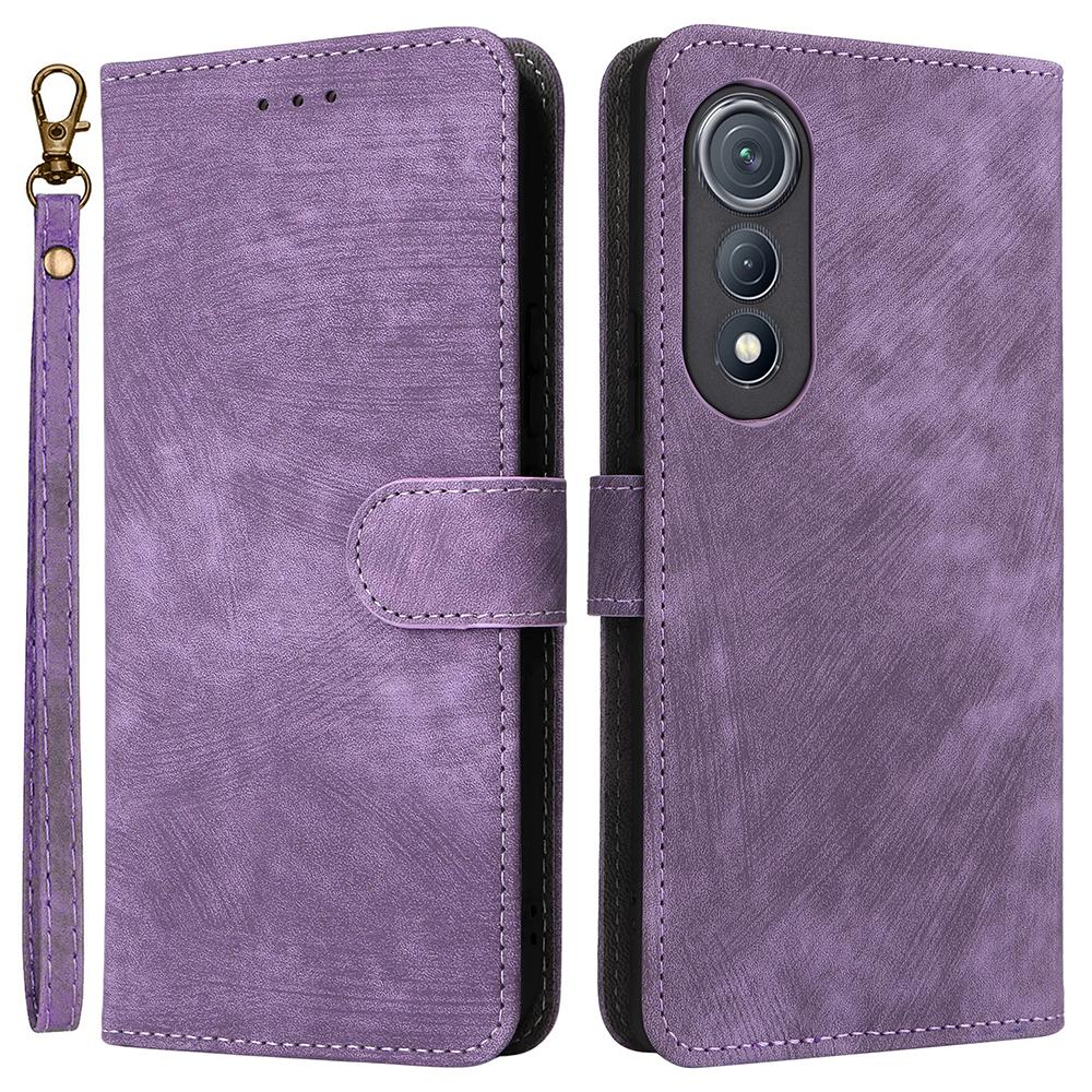 For TECNO Pova Curve 5G LJ8k Case Wallet RFID Blocking PU Leather Phone Cover Stand with Strap