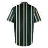 Striped Color Blocking Print - Men's Casual Short Sleeved Shirt