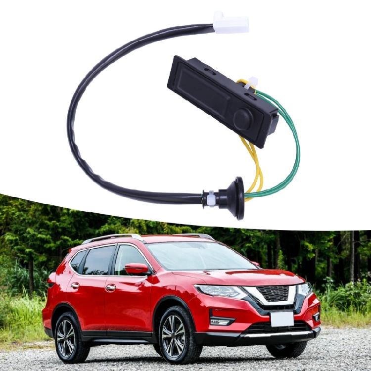 Trunk Access Release Button Assembly for Vehicle , Clip-In Form, Wire Lead, Part 253804BA1A Reference for Rear Access Repair