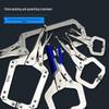Multi-Function Heavy-Duty Wide Mouth Vise Grip C-Clamp for Woodworking