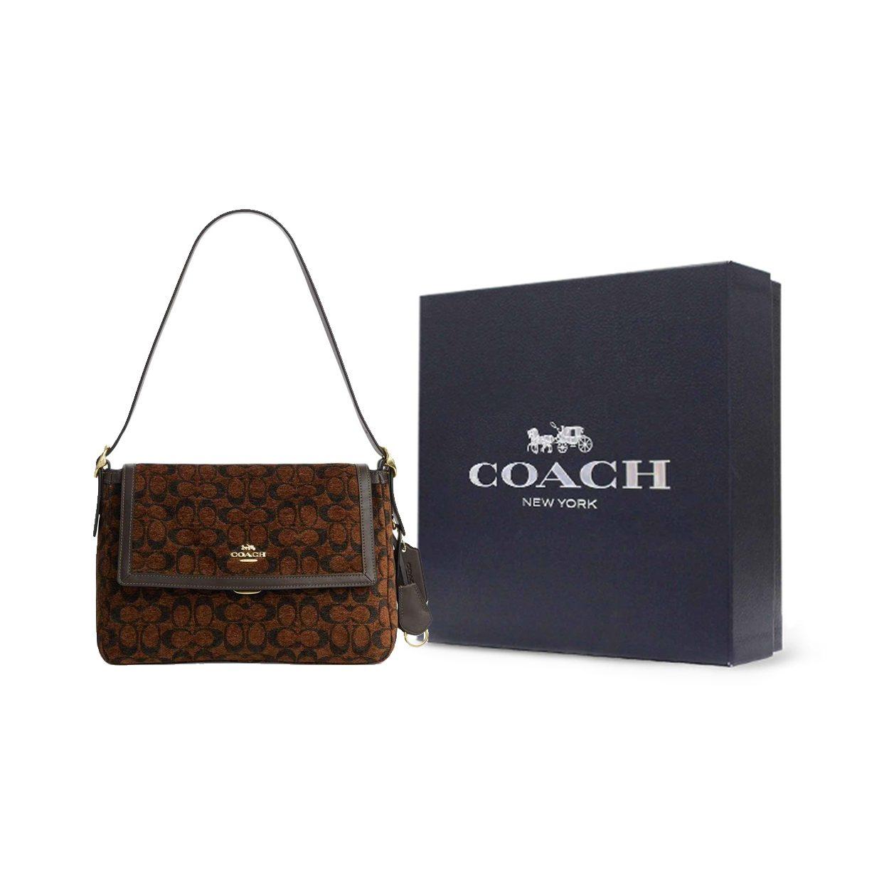 COACH Etta Auduma Pleca Soma Liela