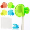 1 Pc/4 Pcs Toothbrush Protective Caps Non-toxic Toothbrush Protector with Ventilation Holes Compact Head Cover for Manual Electric Toothbrushes