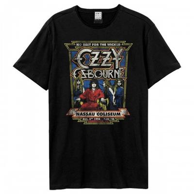 Amplified Camiseta unissex adulta No Rest For The Wicked Ozzy Osbourne