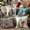 Santa & Rabbit & Squirrel Pillowcasessuitable For Sofa Car Bedroom Decorative Cushion Cover Pillow Cover