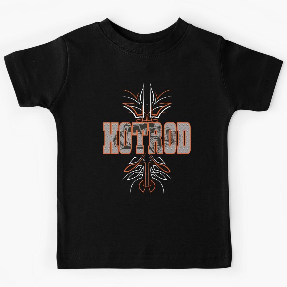 Hot Rods Pinstripes Custom Cars Street Rod Kids T-Shirt 150