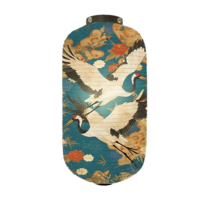 

Outdoor Waterproof Japanese Lanterns Paper Ukiyo-e Kazumi Restaurant Decoration Sun Protection Izakaya Bar Decoration 20x38cm