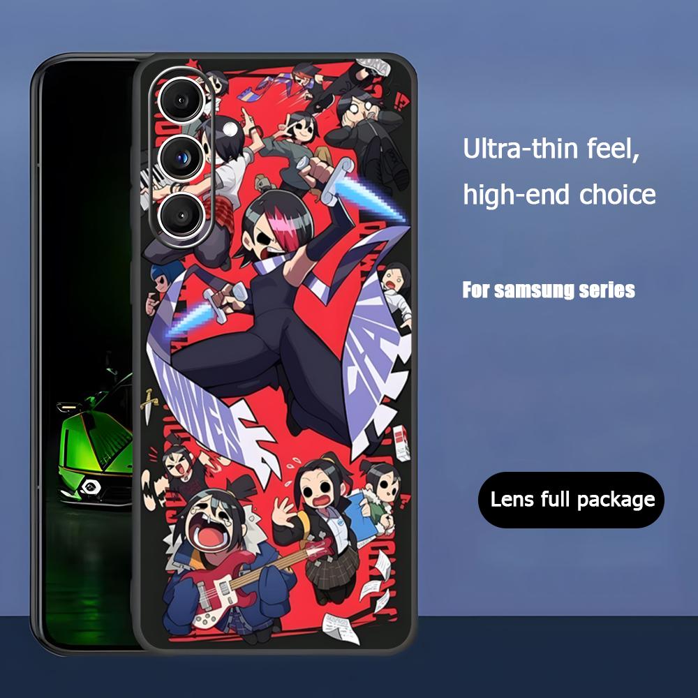 Anime Scott Pilgrim Takes Off Phone Case For Samsung Galaxy S26 S25 S24 S23 S22 S21 Plus Ultra Note20 Soft Black