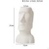 Flowerpot Collectible Sculpture Tabletop Centerpieces Bud Vase Abstract Statue for Indoor Ornaments