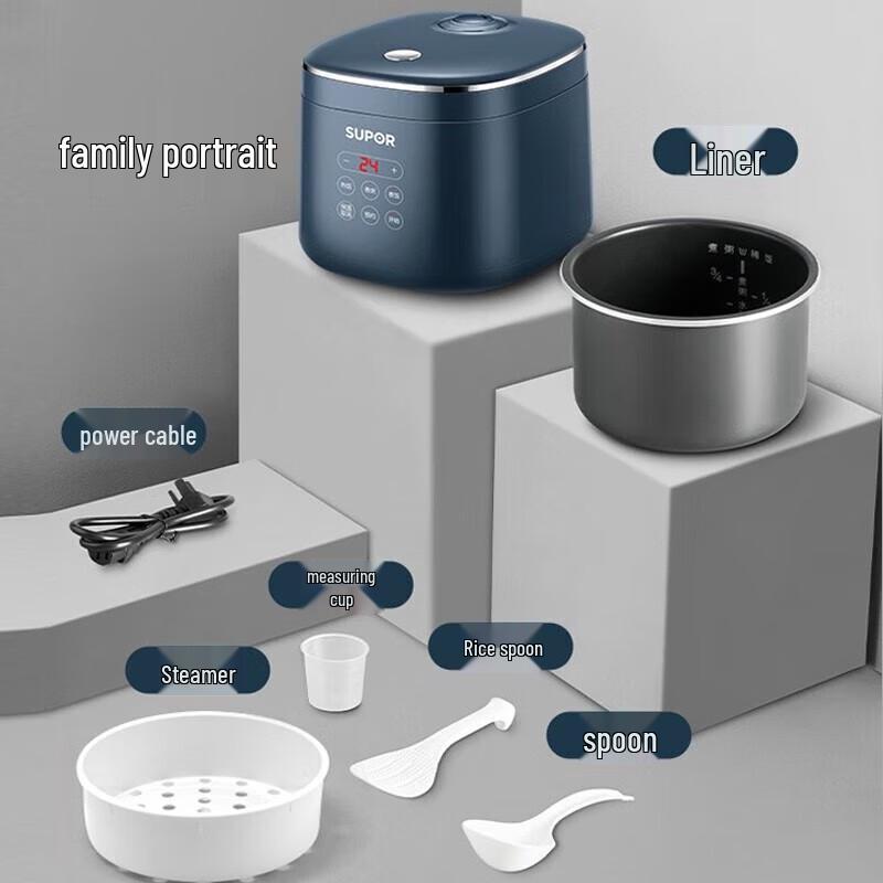 Supor 2L Smart Mini Rice Cooker CN Plug (adapter Included)