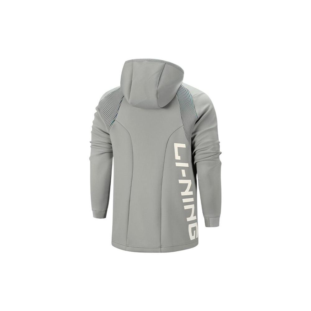 LI-NING AWDQA53-1 Men Way Of Wade Series Loose Fit Half Zip Hooded Long Sleeve Sweatshirt