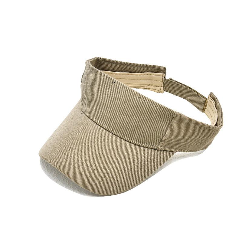 Headless Color Solid Sunshade Cap Duckbill Baseball Men Women Outdoor Summer Hat