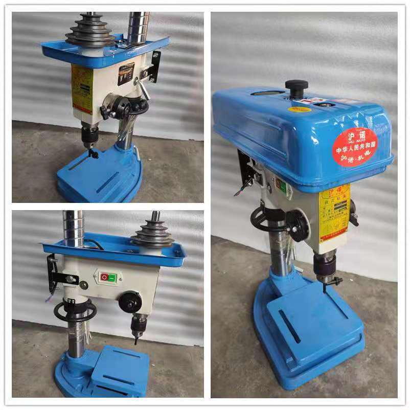 220V Multi-Function Woodworking Bench Drill with 16 Tools and Workbench