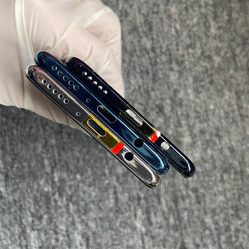 For Huawei P30 Lite Front Bezel Housing Middle Frame Rear Plate Chassis+Power Volume Button 24MP 48MP MAR-LX1 LX2 AL01
