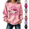 Women's Long Sleeve Graphic T-Shirt for Events and Casual Wear