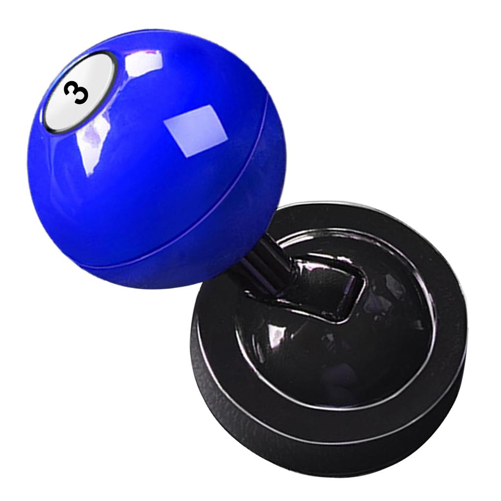 Car Button Start Lever, Car Ignition Button Cover Decoration - Billiard Ball Rocker Modeling