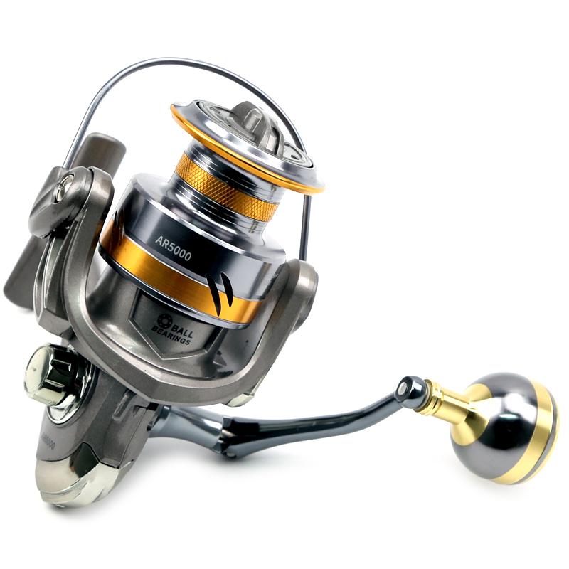 High Strength Body Metal Material Large Capacity Fishing Spinning Reel for Saltwater