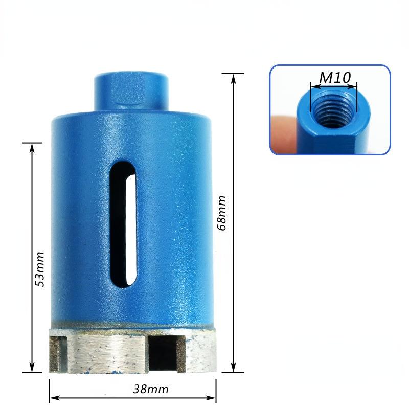 Diamond Hole Saw Drill Bit Set for Concrete Tiles Glassd Cutter Saw Blue Wall Drill Bit M10 Angle Grinder 6-75mm