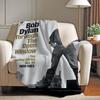 Singer Singer Bob Dylan Blanket Soft and Skin Friendly For Couch Bed Napping Bedspread All Seasons Comforter