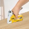 3 In 1 Nail Gun DIY Furniture Construction Stapler Upholstery Staple Gun for Wood Light Duty Decor Carpentry Tools