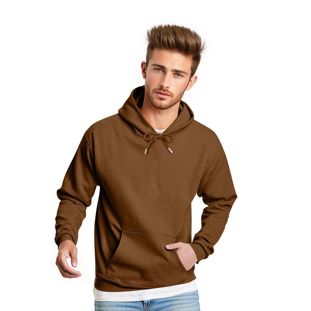 Men's Fashion Loose Sweatshirt Casual Daily Long Sleeve Color Top