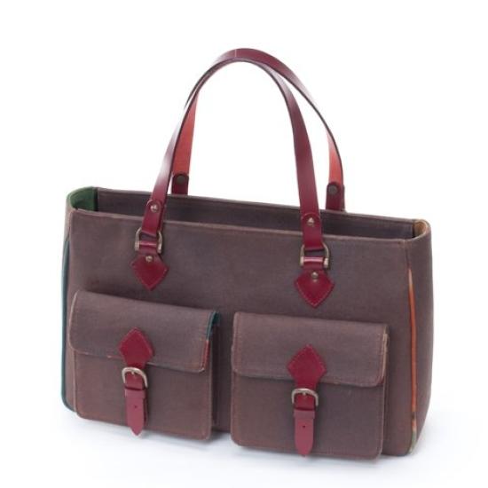 

Persimmon Shibu Dyed Tote Bag Kaki Takumi Item Canvas Bag Bag Maple [Creare Kiki] [Tsuboshibu Koshibu] Women s kiki-107