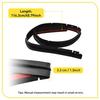 Car Front Engine Hood Sealing Strip Weatherstrip Rubber For Toyota Corolla 07-13