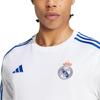 Adidas Real Madrid DNA Tee White Men Streetwear IT3814