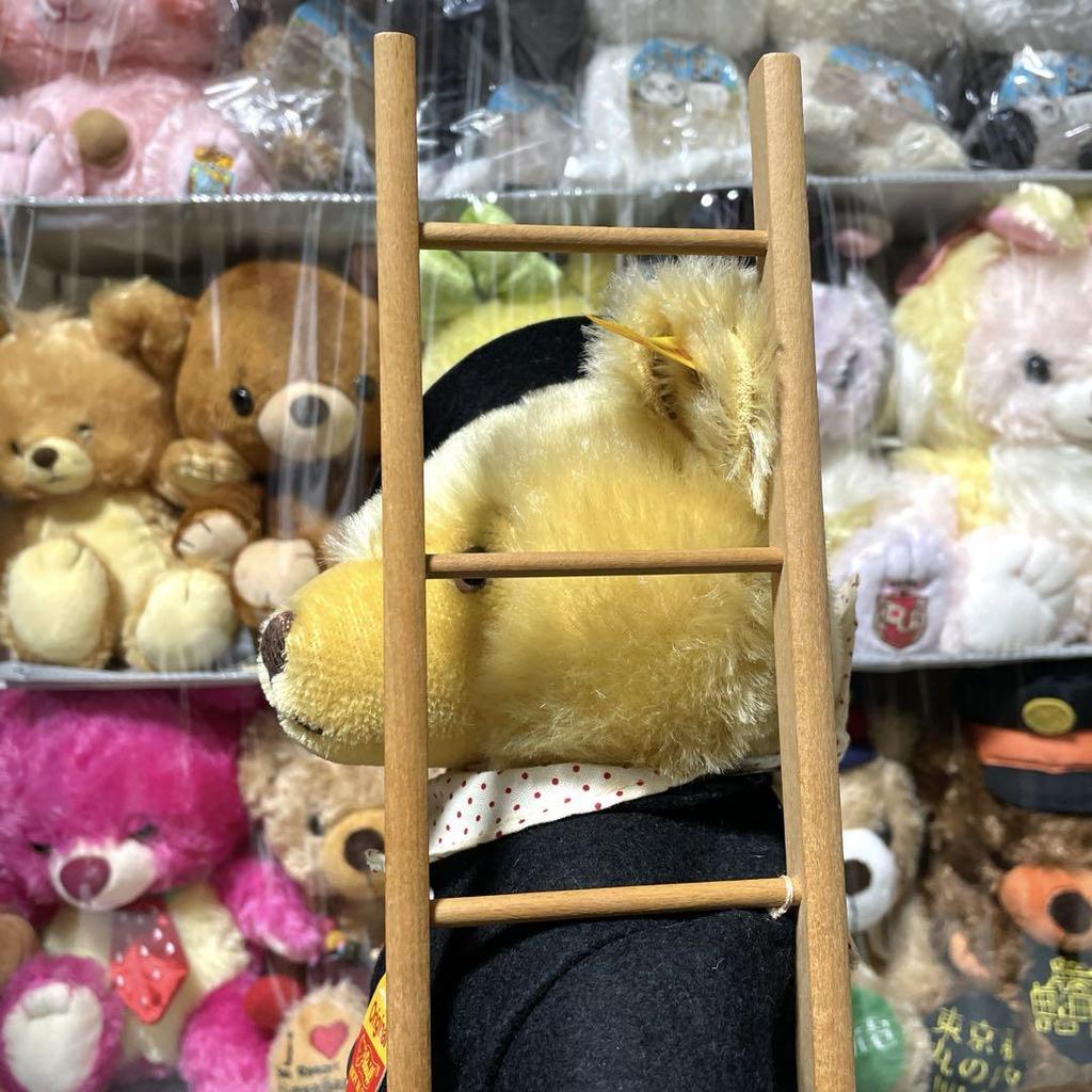 [USED] Steiff Chimney Sleeper Chimney Sweep Good Luck 1997 Teddy Bear