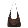 Einschultertasche mit Leopardenmuster Mode, Hohes Aussehen, Nische und Entspannte Tragetasche