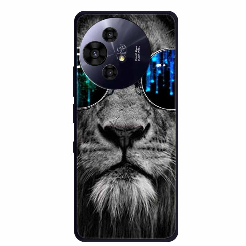 For TCL 50 Pro NxtPaper 5G Case Black Silicone Cover for 50 Pro NxtPaper Protective Shell Coque for TCL 50 NxtPaper 5G TPU Cases