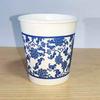 PHMI Blue & White Porcelain Thickened Disposable PP Drinking Cups
