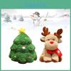 Christmas Cheer Plush Decorative Pillow With Charming Santa For Winter Festivities
