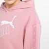 Puma Breathable Dry Hooded Versatile Long Sleeve Dress Women dresses Pink Purple 586594-16