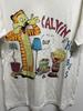 T-shirt Calvin and Hobbes Prova Rara Manica Corta Maglietta Cartone Animato Film NH26519 T-Shirt Unisex