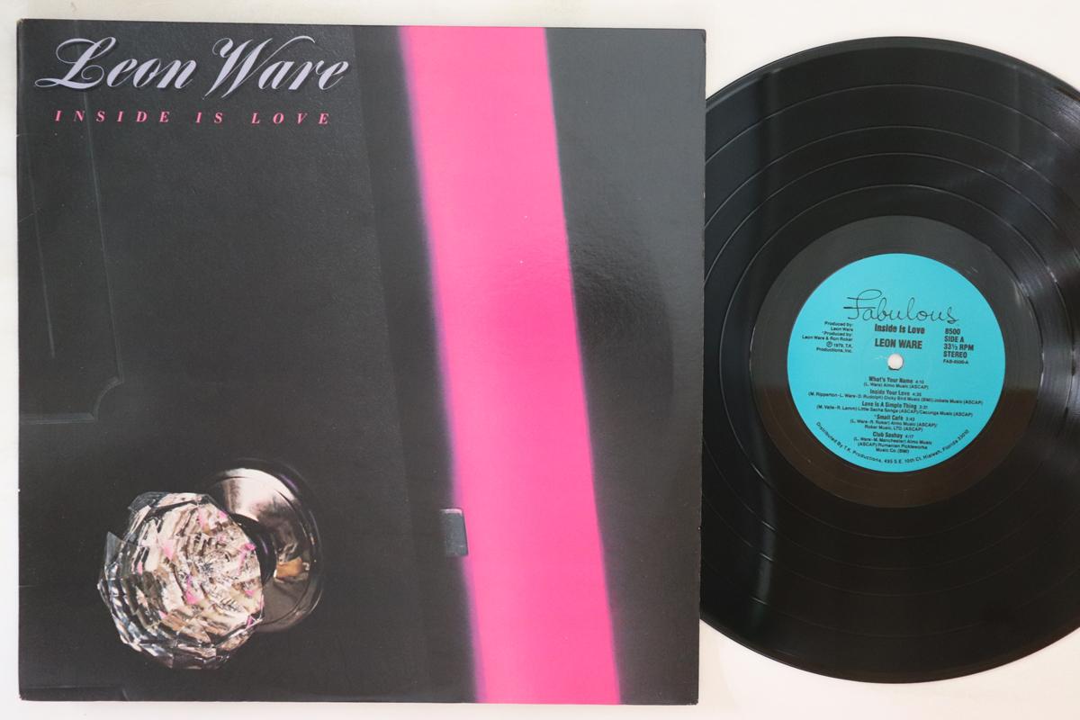 

LP Record LEON WARE - Inside Is Love 8500 EXPANSION US Soul/Funk Used