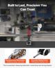 Dial Test Indicator with Universal Magnetic Base and Storage Case, 0.01 Mm Accuracy, 0-0.76 Mm Range, Micro Ball Handle for Narrow Area Measurement,
