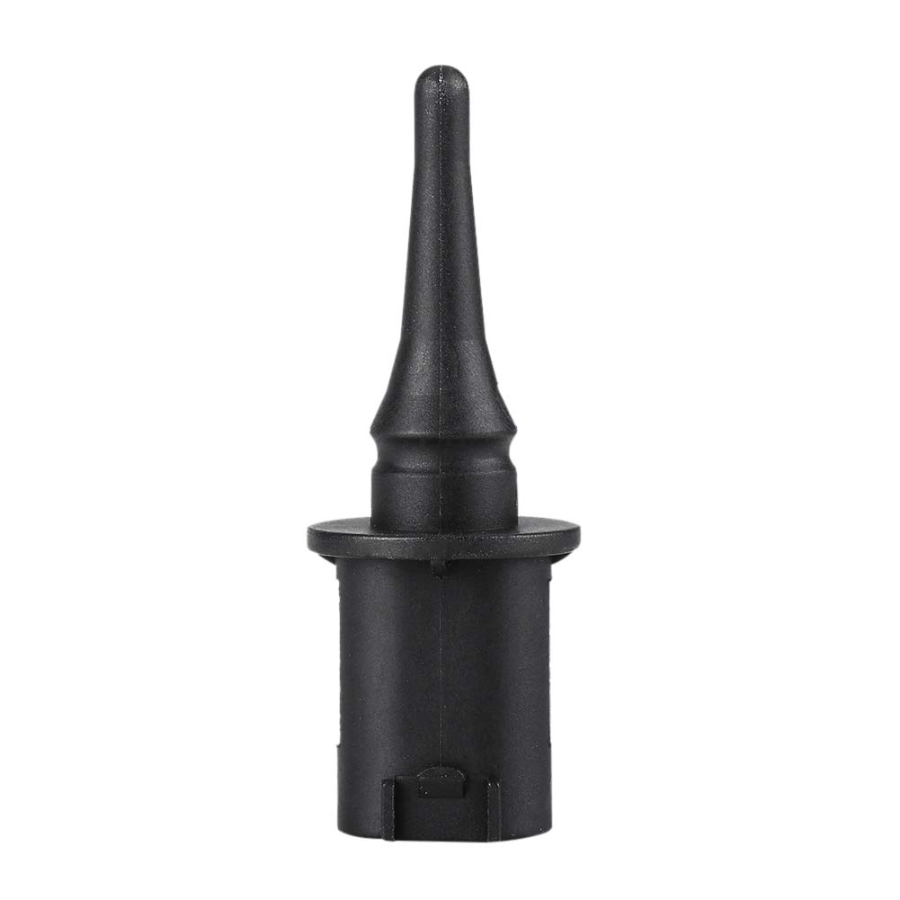 Air Temp Sensor Ambient Outside Air Ambient Air Temperature Sensor for C/CLS/G/E 0005428418/0075421318 Car Outside Plastic Charged Temperature Black