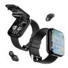 New T1 Smartwatch TWS Bluetooth Headset 2-in-1 Bluetooth Call Sports Bracelet Heart Rate Measurement Waterproof