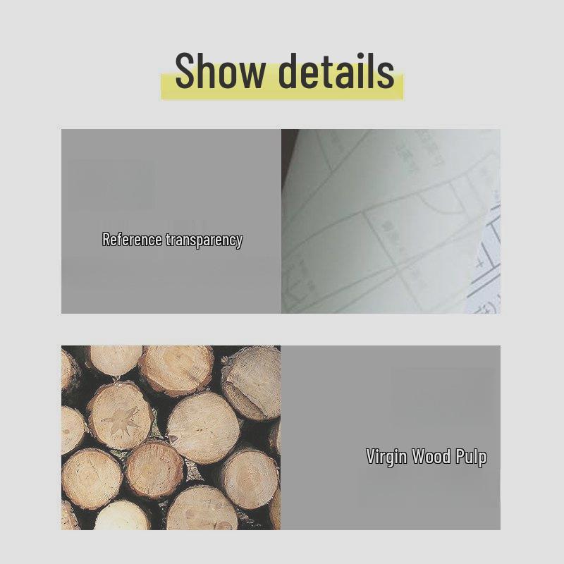 Beginner's White Translucent Clothing Pattern Paper for Drawing & Sampling