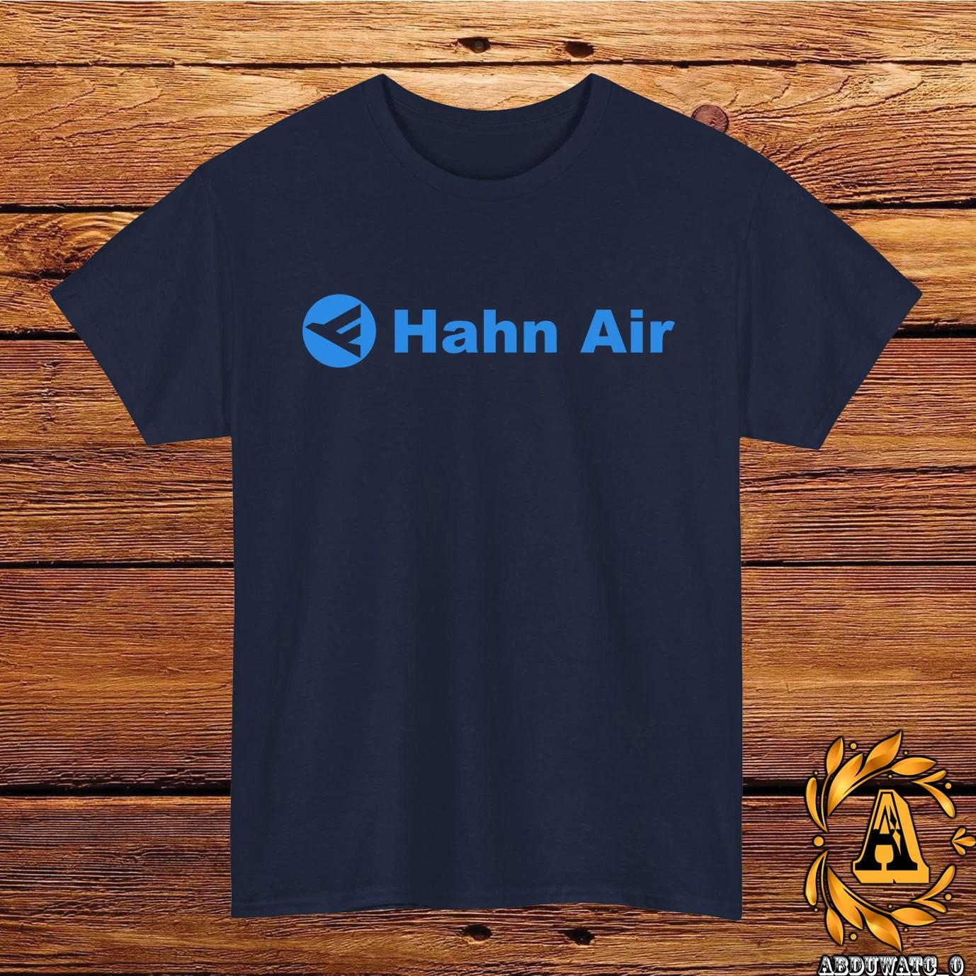 Hahn Air Airlines Logo Mens T-Shirt Cotton Graphic Tee Aviation Gift S-5XL 3XL