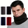 Winter Neck Scarf Warm Windproof Polar Fleece Ski Tube Outdoor Sport Cold-proof Thermal Cycling Snowboard Face Cover Neck Gaiter