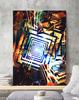 Abstract Squares Poster
