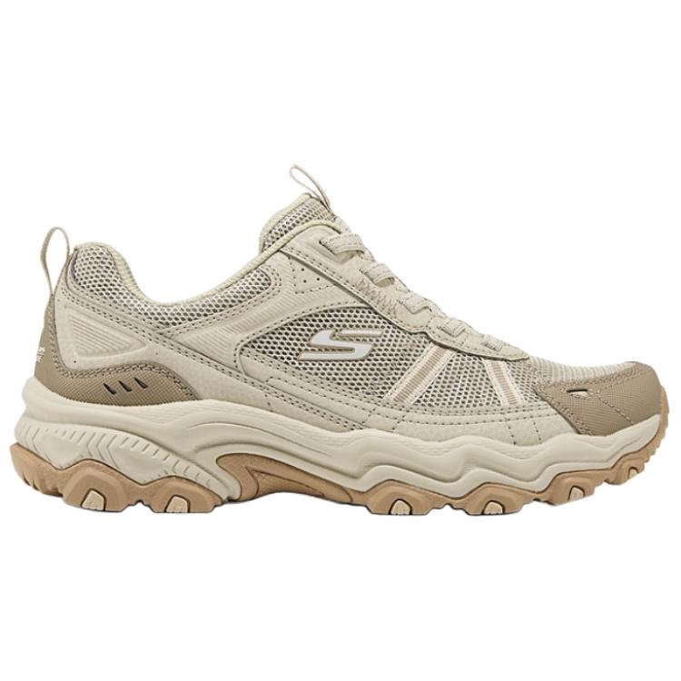 Skechers Outdoor Comfortable Versatile Durable Breathable Low-Top Dad Shoes Women sneakers Beige 180372C-BGE