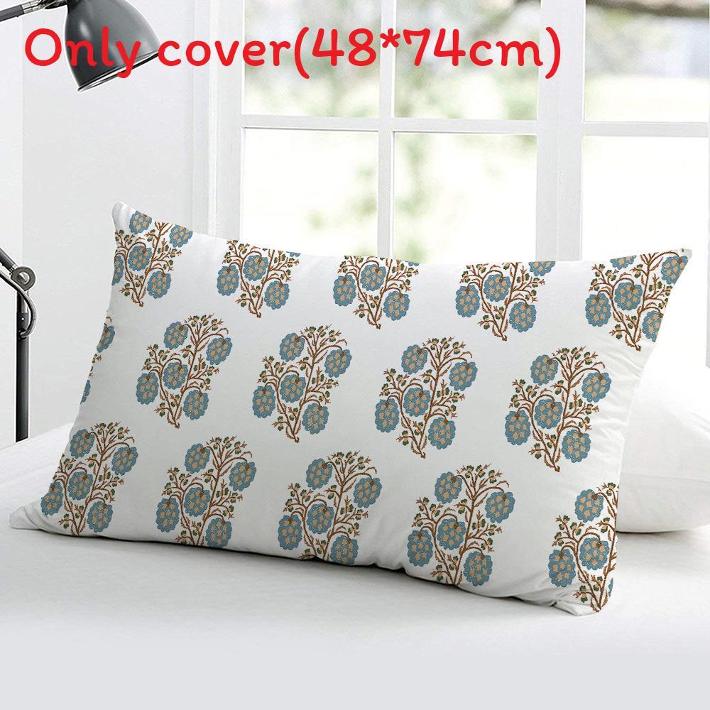 Modern Minimalist White Linen Cushion Cover For Bedroom And Home Use