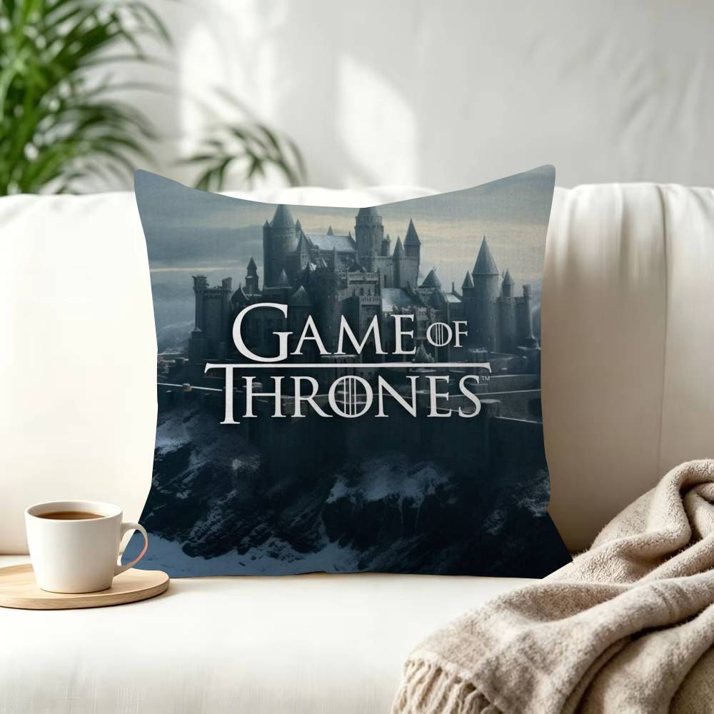 Cushion Cover Pillowcase Upholstery Sofa Throw Pillow Home Decor Pillowcas Movie GGame Of TThrones