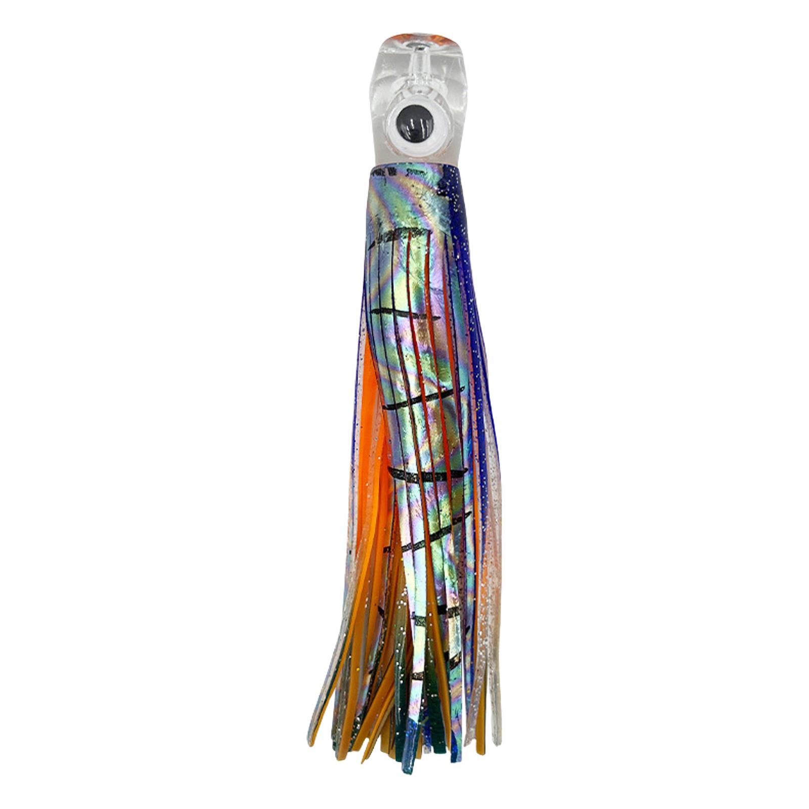 

Sea Fishing Lures Rigged with Squid Skirt Designs, Octopuses Squid Trolling Lures Fishing Lures Trolling Octopuses Lures