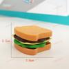 Diy Children'S Play House Burger Western Food Kitchen Simulation Breakfast Toast Sandwich Food Play Model